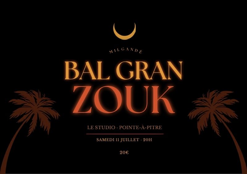 Flyer fictif : Bal Gran Zouk